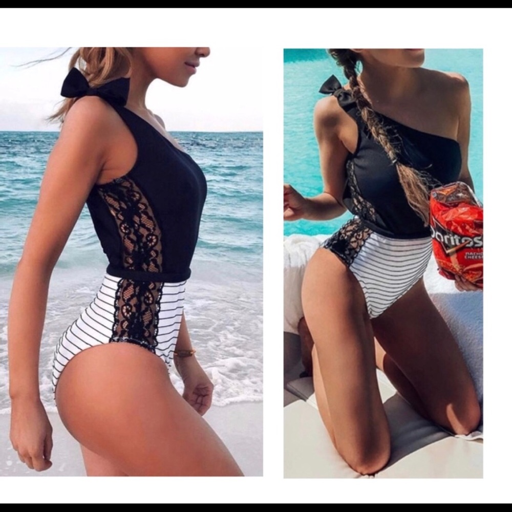 🔥🔥 Off Shoulder Swimsuit